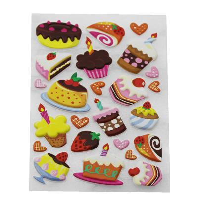 China Factory Price Removable Custom Printing 3D Adhesive Foam Puffy Stickers For Kids for sale