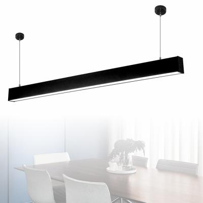 China For Kitchen Dining 40w Modern Nordic Ceiling Designer Chandeliers Office Linear Led Pendant Light for sale