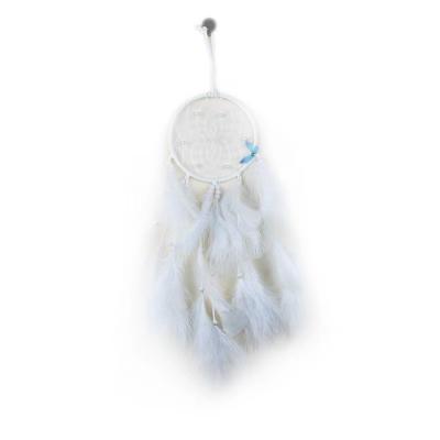 China Feather Bohemian Wholesale Dream Decoration Catcher Traditional Handmade Wind Chimes Hanging Dreamcatcher for sale