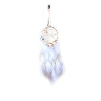 China Feather Bohemian Wholesale Dream Decoration Catcher Traditional Handmade Wind Chimes Hanging Dreamcatcher for sale