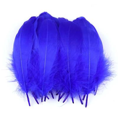 China Diy Craft Factory Wholesale 14-20cm High Quality Child DIY Craft Colorful Feather For Decoration Duck Feather Accessories for sale