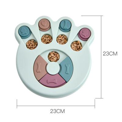 China Stocked Tureda Dog Puzzle Toys Slow Feeder Interactive Increase IQ Food Dispenser Slowly Eating NonSlip Bowl Pet Cat Dogs Training Game for sale