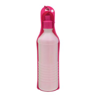 China Sustainable Tureda Pet Watering Factory Direct Sale Portable Outdoor Cup Travel Pet Water Bottle Cat Dog Water Bottle for sale