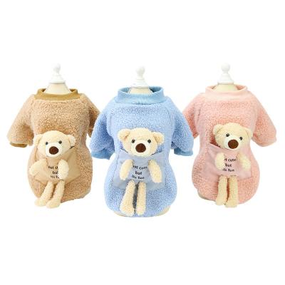 China Stocked Tureda Professional dogs clothes custom variety of colors cheap pure cotton cute dog clothes suitable for fashion pet clothes for sale