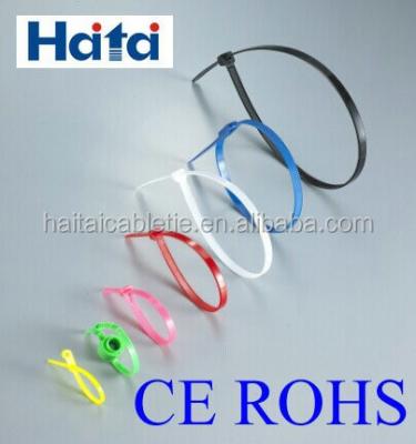 China Heat resistant nylon cable tie color zipper tie, cable ties 8