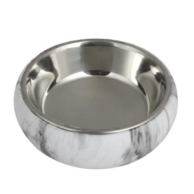 China 2020 High Quality Ergonomic Pet Bowl Dog Shape Bone Bottle Stocked Bottle Stainless Steel Dog Pet Bowls for sale