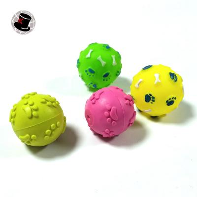 China Dog Viable Magic Treat TPR Toy With Sound Low Chew Ball Pet Spa Bath Ball Squishy Pet for sale