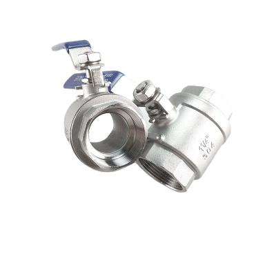 China Medium pressure natural gas pipe used casting technical stainless steel ball valve with blow-out proof stem for sale