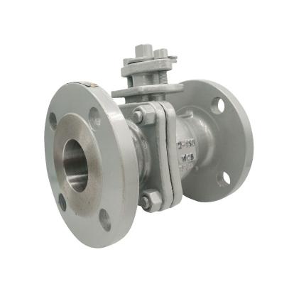 중국 A216 Wcb Floating Full Port Flanged 2PC Ball Valve  Flanged Ball Valve 판매용