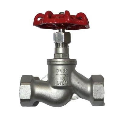 China Stainless Steel NPT/Bsp/BSPT End Industrial S Type Globe Valve for sale