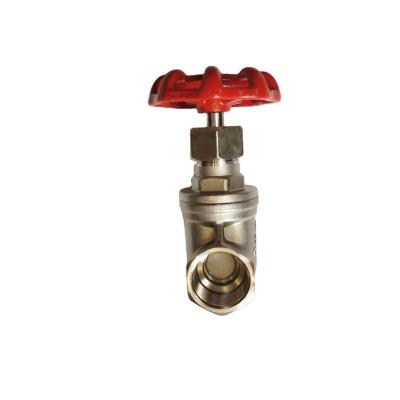 China Wheel Handle Female Threaded Wedge Type 316 Gate Valve for sale