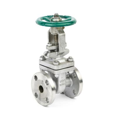 China ANSI 150lb Stainless Steel Flanged Gate Valve with Handwheel for sale