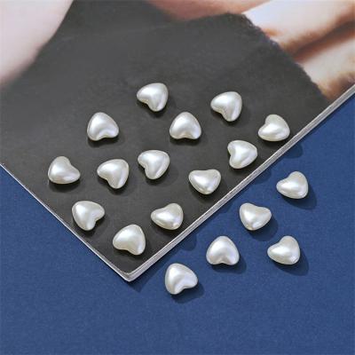 China Modern Wholesale Heart Bead Charm Plastic Jewelry Making Accessories For Diy Jewelry Making Necklace Bracelet for sale