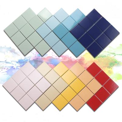 China Parquet 10x10 Square Ceramic Mosaic for sale