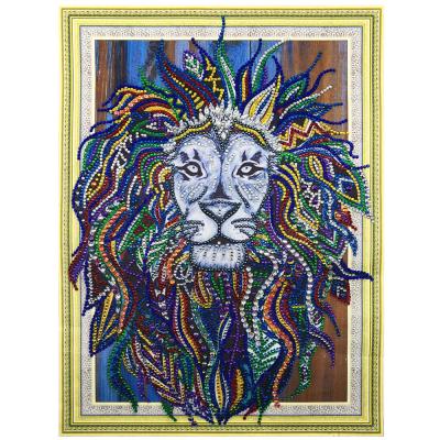 China Modern Wholesale 5D Diamond Painting Animal Crystal Diamond Painting DIY Special Shape Diamond Painting for sale