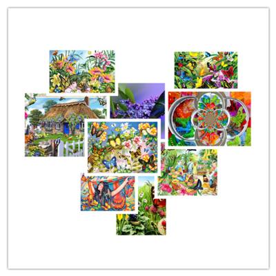 China Modern Series Diamond Butterfly Home Decoration Cross Stitch DIY Tools 5D Diamond Painting Painting for sale