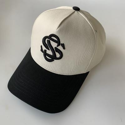 China Fashion Design COMMON Sports Hat, High Quality Blast Embroidery 5 Panel Baseball Cap for sale