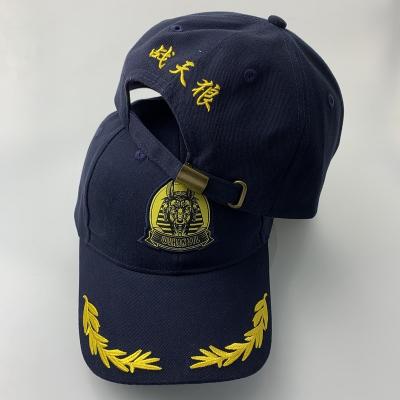 China JOINT Wholesale Customized High Quality 100% Cotton Baseball Cap With Embroidered Logo 6 Panel Baseball Hat for sale