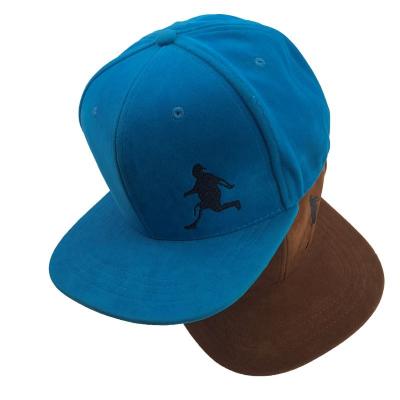 China JOINT Custom Buckskin Velvet Embroidery Snapback Hats, Blank Snapback Caps Custom Logo for sale