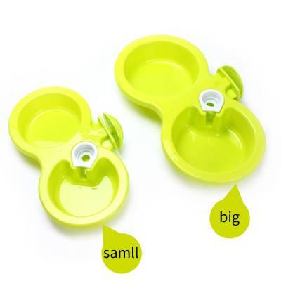 China Wholesale XXF-63 Automatic Double Bowl Pet Bowl Cage Automatic Pet Drinking Bowl for sale