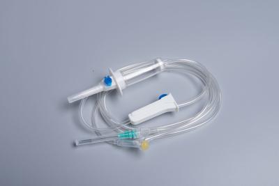 중국 Sterile Medical Parts Of Disposable Iv Infusion Sets IV Giving Set ABS Spike With Butterfly 판매용