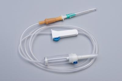 China 30mm Sterilized Stainless Steel Needle Disposable Infusion Set for sale