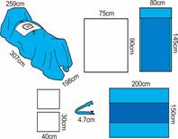 China C Section Disposable Surgical Packs for sale