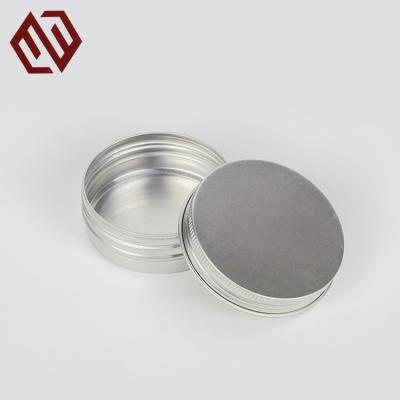 China Recycable Matierials Wholesale Empty Round Storage Container Jar Aluminum Round Tin Can for DIY Candles Making for sale