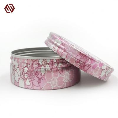 China 150g recyclable aluminum cosmetic jar with cap for cream for sale