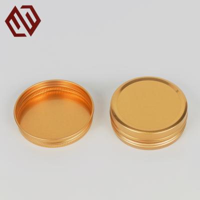 China Wholesale Personal Care Recycling Empty Gold Red Black Gold Candle Tin Can 4oz 50g Metal Spice Tin Can 4oz 50g Aluminum Can Container for sale