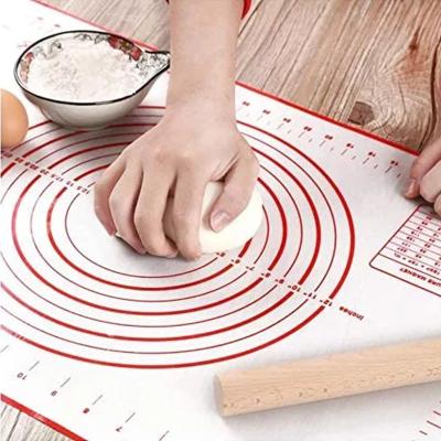 China Viable Reusable Silicone Nonstick Ladder Success Pastry Baking Mat for Rolling Dough for sale