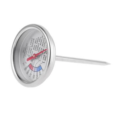 China Industrial Temperature Measuring Hot Selling Dial Instant Read BBQ Temperature Gauge Probe Kitchen Food Meat Thermometer for sale