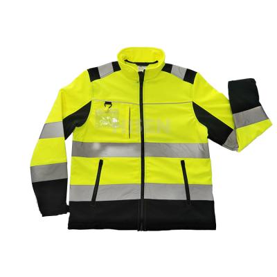 China Wholesale anti-shrink anti-static protective flame retardant hivis work wear, custom safety hivis workjacket for sale