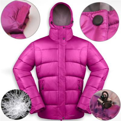 China Fashion Breathable Design Stylish Warm Custom Waterproof Foldable Quilted Women Duck Down Jacket for sale