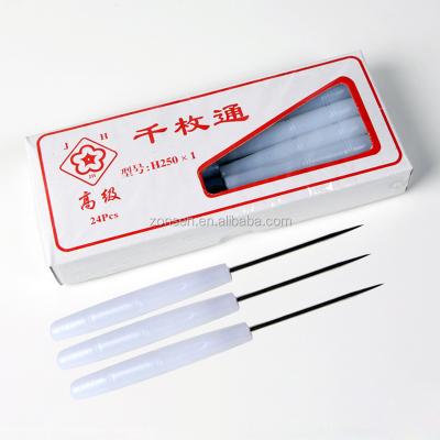 China Wholesale 24 PCS/small handle cheap white plastic awl color price high quality awl boxes H250 for sale