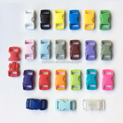 China 10MM KAM Plastic Splice Buckle Quick side release plastic buckles for coat belt or tie 21 colors in stock for sale