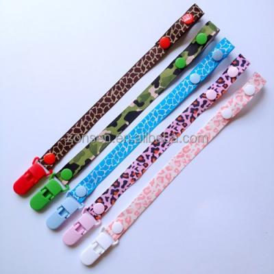 China Adjustable PHC005 Baby Pacifier Clip Chain for sale