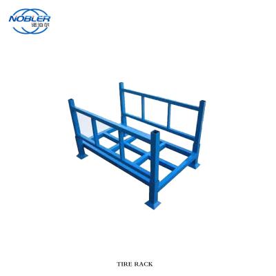 China Heavy Duty Stacking Detachable Metal Tirerack For Warehouse Solid Rack Tire Te koop