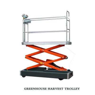 Китай Agricultural Picking Rail Car Greenhouse Harvest Trolley продается