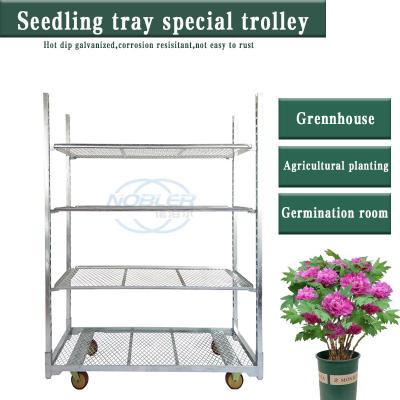 China danish  Trolley Shelf Euro Racks Danish Trolley Flower Hand Trolley for sale