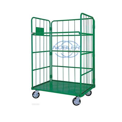 China Warehouse Storage Cage, Butterfly Cage Tire Rack With Caster Te koop