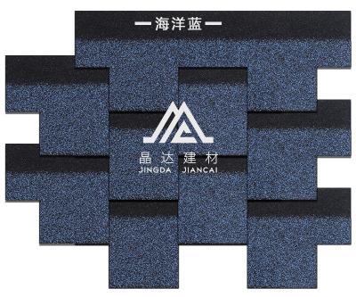 China Modern factory production of roofing materials for 20 years of roof shingles asphalt tiles roof for sale