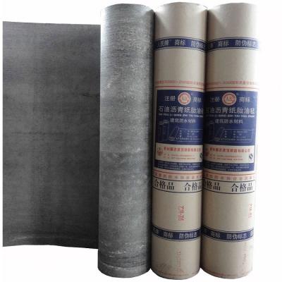 China Excellent Waterproof Performance Waterproofing Materials For Roof Oil Concrete Asphalt Roofing Felt for sale