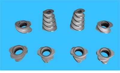중국 쌍 나사 추출기 granulator 액세서리  Meshing 블록 Kneading 블록에서 12mm -300mm 판매용