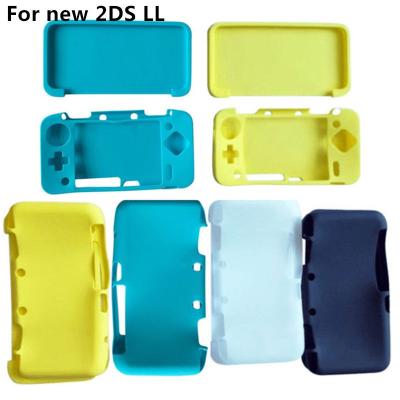 China Comfortable Touch High quality Soft Silicon Rubber Cover Case Skin For Nintendo NEW 2DSLL XL for sale