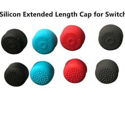 China Anti-Slip Soft Silicon Extended Length Thumb Grips Cover Case Caps Cover for Nintendo Switch Joy-con Controller for sale