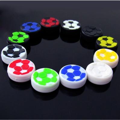 China Football pattern style TPU Thumbstick Thumb Grip Cap Stick Joystick Cover Case Cap for PS4 Controller for sale