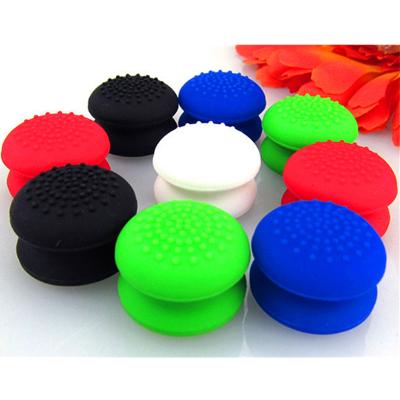 China Double Color Thumb Stick Grip Silicon Cap Joystick Cover Case Silicon Cap for PS4 Xbox one PS3 Xbox 360 Controller for sale