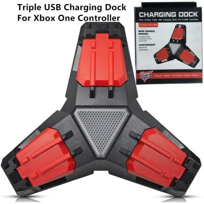 China Unique Triple USB Charging Dock charger for Xbox One Controller for sale