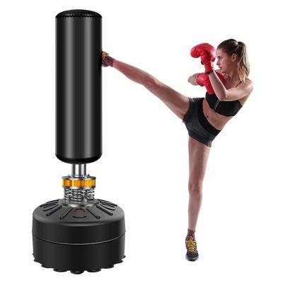 China Boxing training exercise punch rack/kick boxing rack free standing sandbag for sale